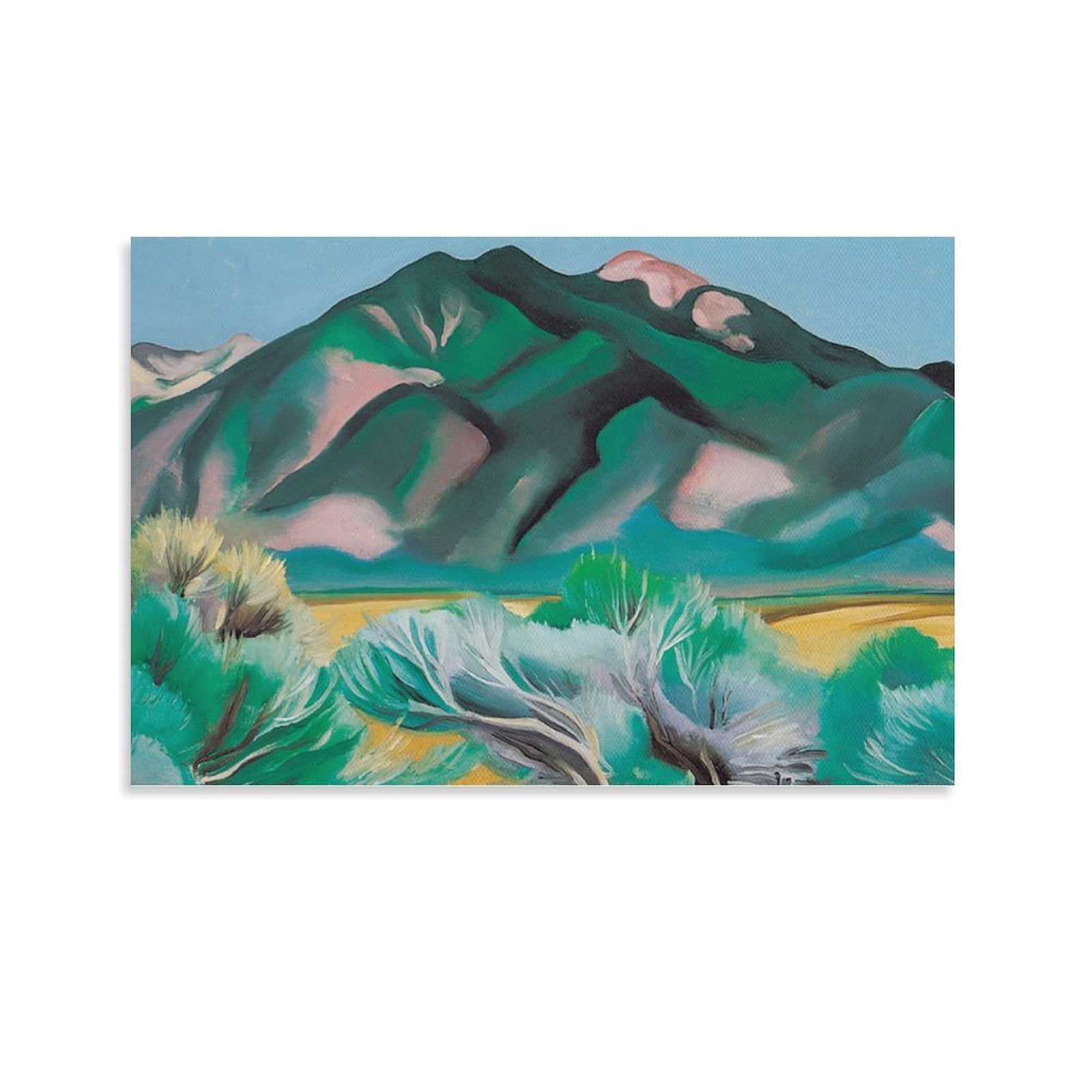 Georgia Okeeffe Print Painting (72) Picture Print Canvas Poster Wall ...