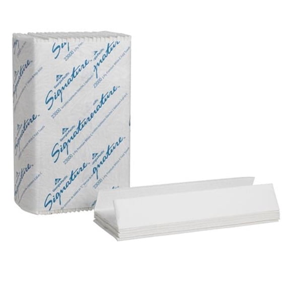 Georgia-Pacific 23000 CPC 10.25 x 13.25 in. 2-Ply Premium C-Fold Paper Towel, White - Case of 1440