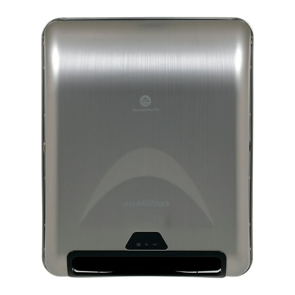 Georgia Pacific 59466A Enmotion 8" Recessed Automated Roll Towel Dispenser - Stainless