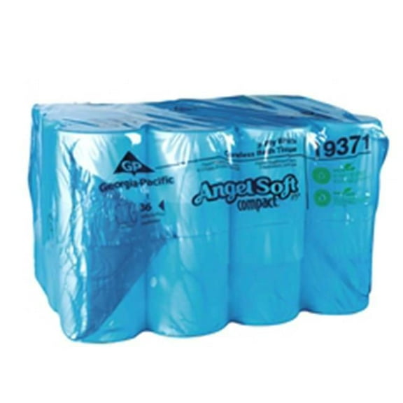 Georgia-Pacific Angel Soft ps Compact Coreless 2-Ply Premium Bathroom Tissue - White