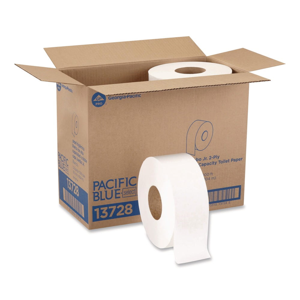 Georgia Pacific Envision 2 Ply Toilet Paper, 1000 Sheets, 8 Rolls per Case