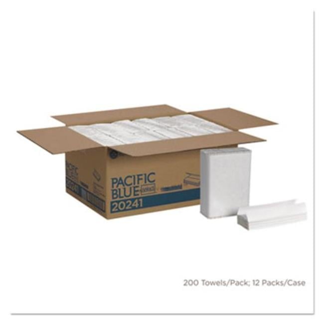 Georgia-Pacific GPC20241 10.1 x 13 in. Pacific Blue Select C-Fold Paper Towel, White - 200 Per Pack