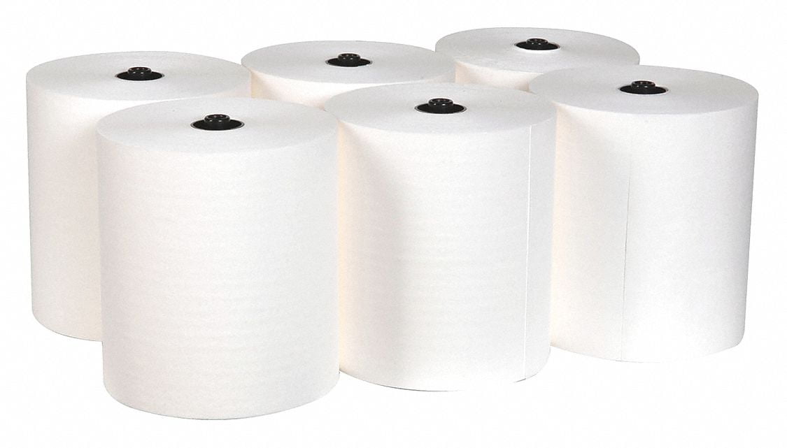 Georgia-Pacific Paper Towel Roll,550,White,PK6