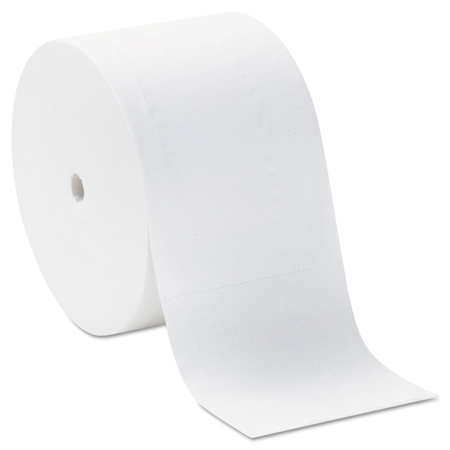 Pacific Blue Basic, GPC13718, Jumbo Jr. High-Capacity Toilet Paper, 8 /  Carton, White 