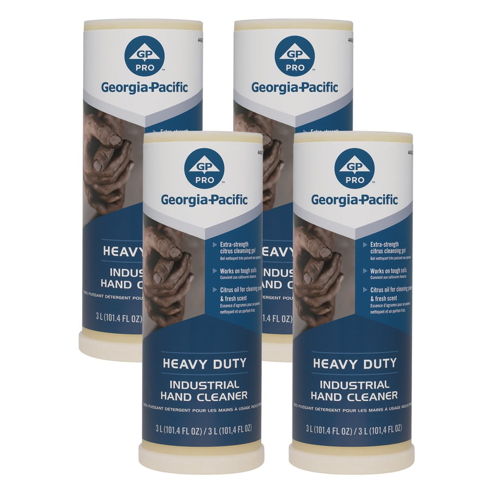 Georgia Pacific Professional 44627 3 Liter Heavy Duty Citrus Industrial Hand Cleaner (4/Carton)