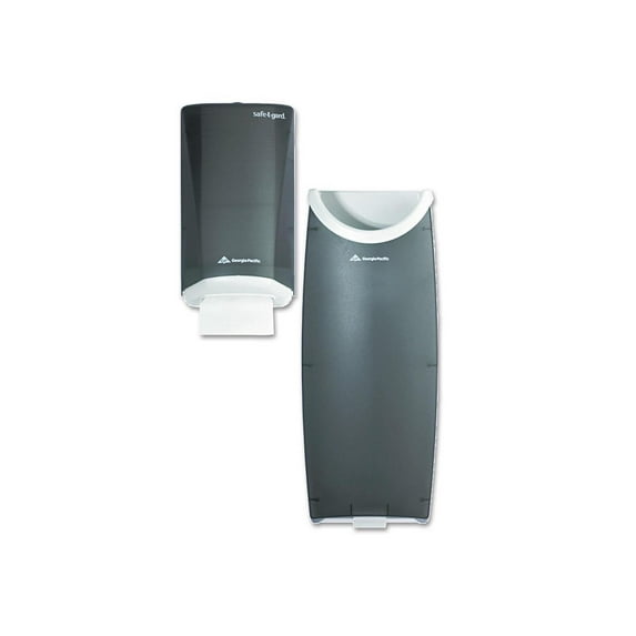Georgia-Pacific Safe-T-Gard Door Tissue Dispenser and Trash Receptacle 1 EA