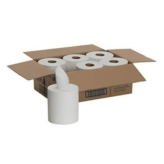 SofPull Regular Centerpull Premium Paper Towel by GP PRO (Georgia-Pacific), White, 28124, 324 Sheets Per Roll, 6 Rolls Per Case