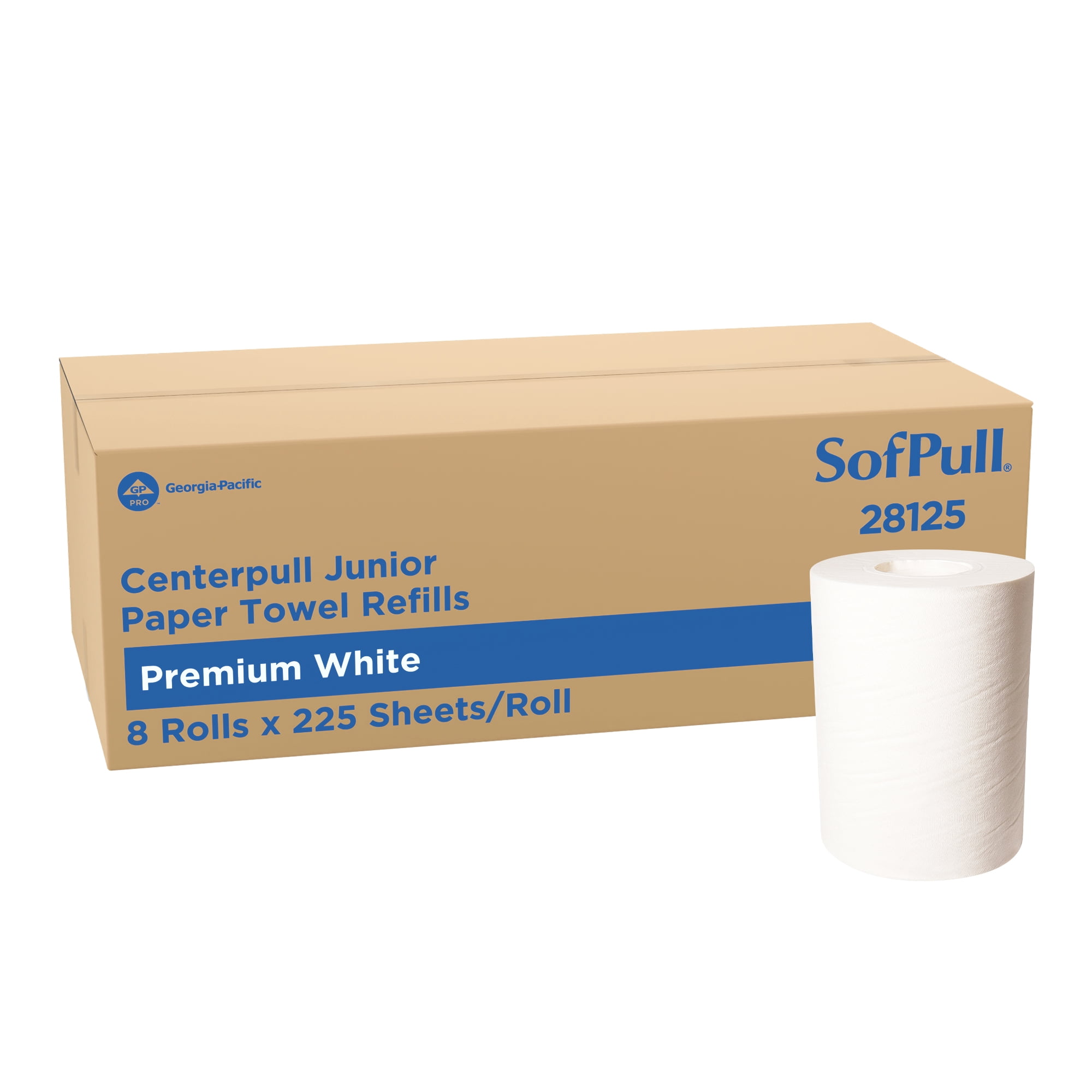 Georgia Pacific SofPull Junior Centerpull Paper Towels 8 Rolls