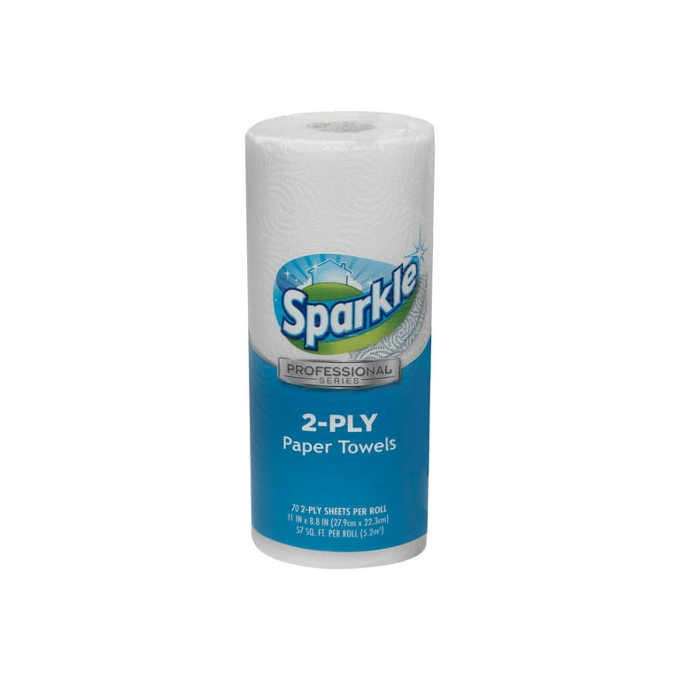 Select Perforated Kitchen Roll Towels, 2-Ply, 8 x 11, White, 70/Roll, 30 Rolls/Carton Select Perforated Kitchen Roll Towels, 2-Ply, 8 x 11, White, 70/Roll, 30 Rolls/Carton