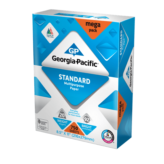 Georgia-pacific Standard Paper 8.5