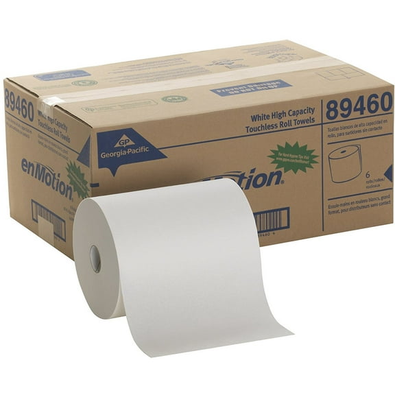 Georgia-Pacific enMotion Paper Towel enMotion Roll 10" X 800 Foot Rolls, (Case of 6) (Pack of 3)