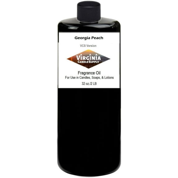 Georgia Peach 32oz Bottle for Candle Making, Soap Making, Tart Making, Room Sprays, Lotions, Car Fresheners, Slime, Bath Bombs, Warmers