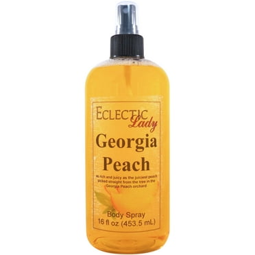 Georgia Peach Body Spray, Eclectic Lady, Hydrating Mist, Unisex, 16 oz