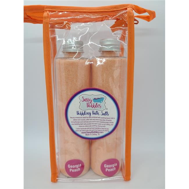 Georgia Peach Bubbling Bath Salt