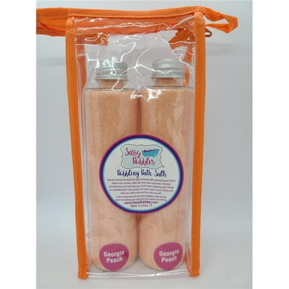 Georgia Peach Bubbling Bath Salt