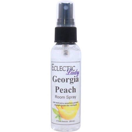 Georgia Peach Room Spray by Eclectic Lady, 2 Ounces, Fragrant Aromatic Room Mist For Home, Room, Office