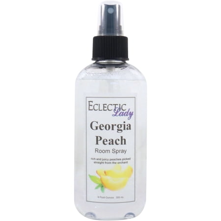 Georgia Peach Room Spray by Eclectic Lady (Double Strength), 2 Ounces, Fragrant Aromatic Room Mist For Home, Room, Office