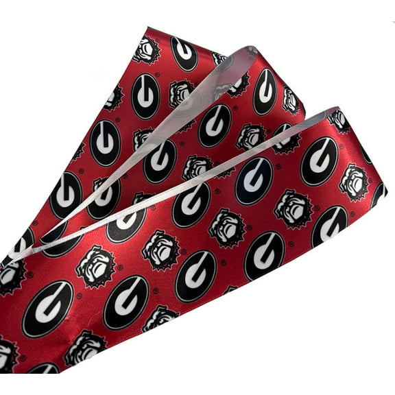 Georgia Printed Ribbon 2.5"-Inch Width - 2 Feet