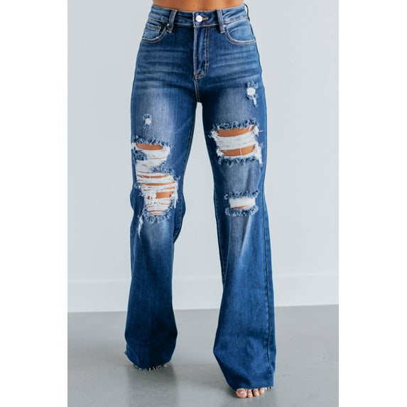 Georgia Risen Jeans - Dark Wash