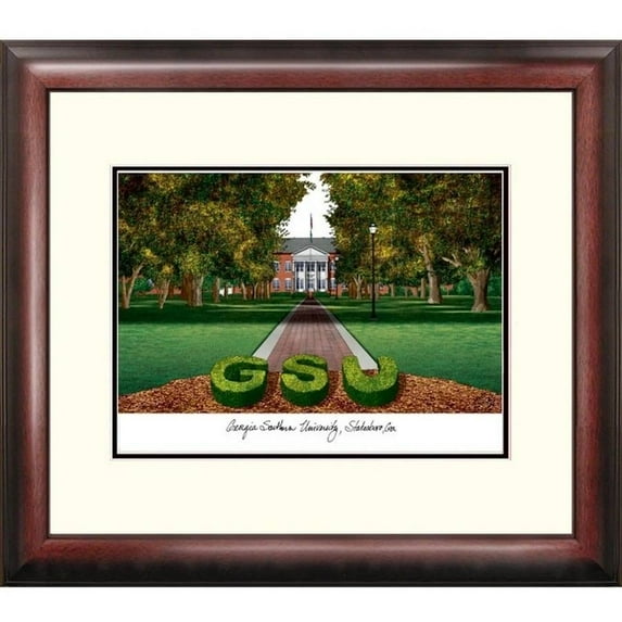 Georgia Southern Alumnus Framed Lithograph