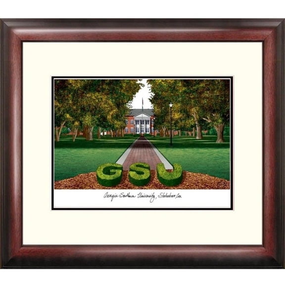 Georgia Southern Alumnus Framed Lithograph