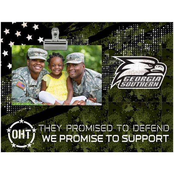 Georgia Southern Eagles 10'' x 10'' Operation Hat Trick Clip Frame