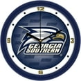 thumbnail image 1 of Georgia Southern Eagles 11.5'' Suntime Premium Glass Face Dimension Wall Clock, 1 of 1