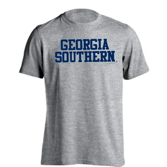 Georgia Southern Eagles Stacked Block Workmark Logo Short Sleeve T-Shirt