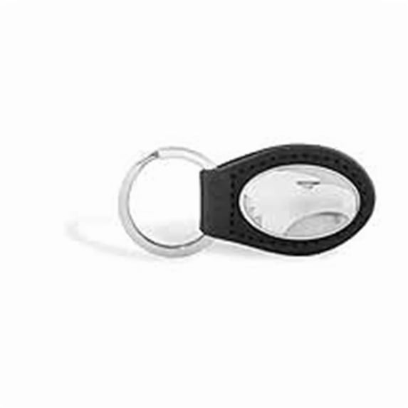 Georgia Southern Leather Key Fob, Black