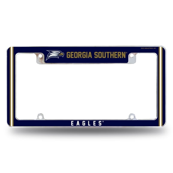 GEORGIA SOUTHERN ALTERNATE DESIGN ALL OVER CHROME FRAME