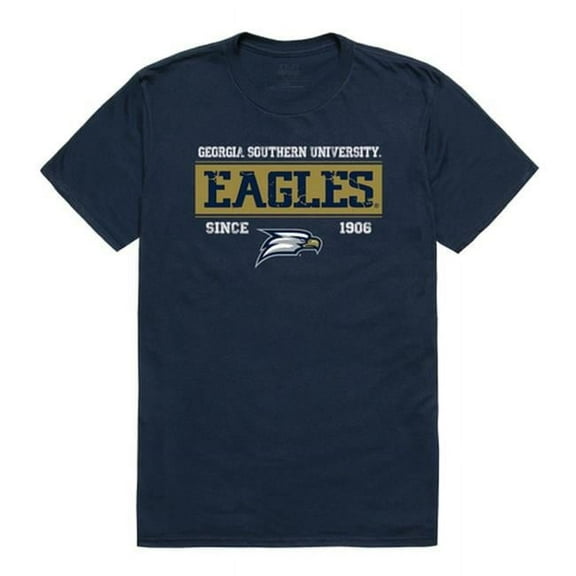 Georgia Southern University Eagles College Established T-Shirt, Navy - Small