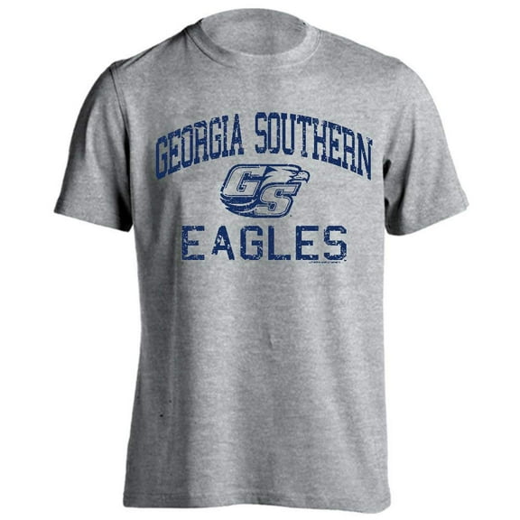 Georgia Southern University Eagles Distressed Retro Logo Short Sleeve T-Shirt 