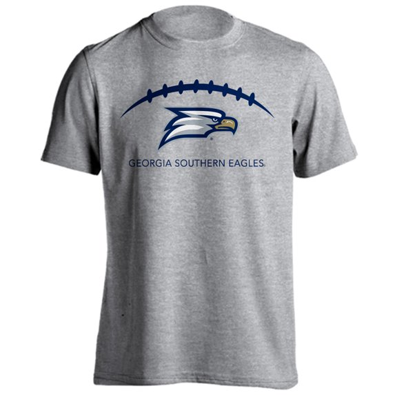 Georgia Southern University Eagles Football Laces Out Logo T-Shirt