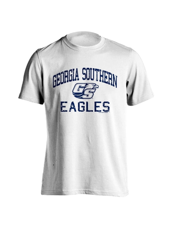 Georgia Southern University Eagles GSU Distressed Retro Short Sleeve T-Shirt