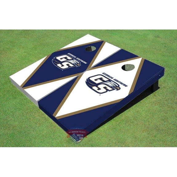 Georgia Southern University "GS" Alternating Diamond Cornhole Boards