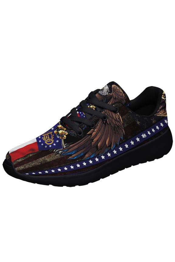 Georgia State Eagle Shoes Sneakers for Women Men Black Size 7