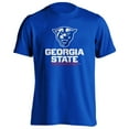 thumbnail image 1 of Georgia State Panthers Primary Athletic Logo Panther Head Short Sleeve T-shirt, 1 of 3