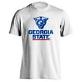 thumbnail image 1 of Georgia State Panthers Primary Athletic Logo Panther Head Short Sleeve T-shirt, 1 of 3