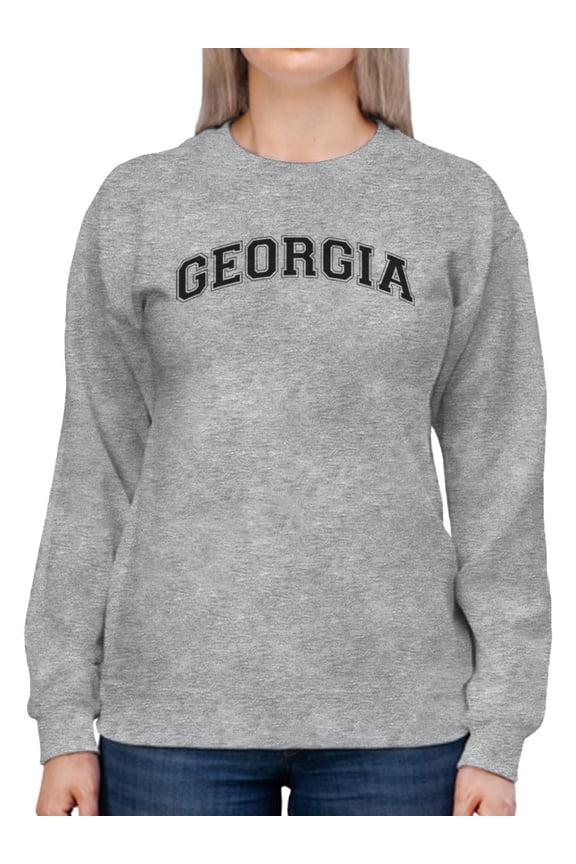 Georgia State Slogan Sweatshirt Women -GoatDeals Designs, Female Large