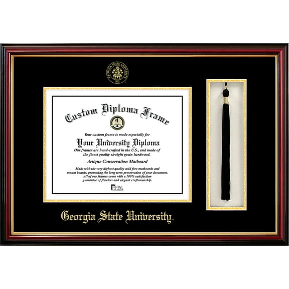 Georgia State University 14" x 17" Tassel Box and Diploma Frame