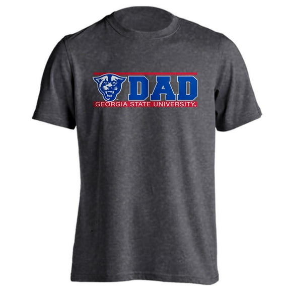 Georgia State University Panthers Dad Proud Parent Short Sleeve T-shirt
