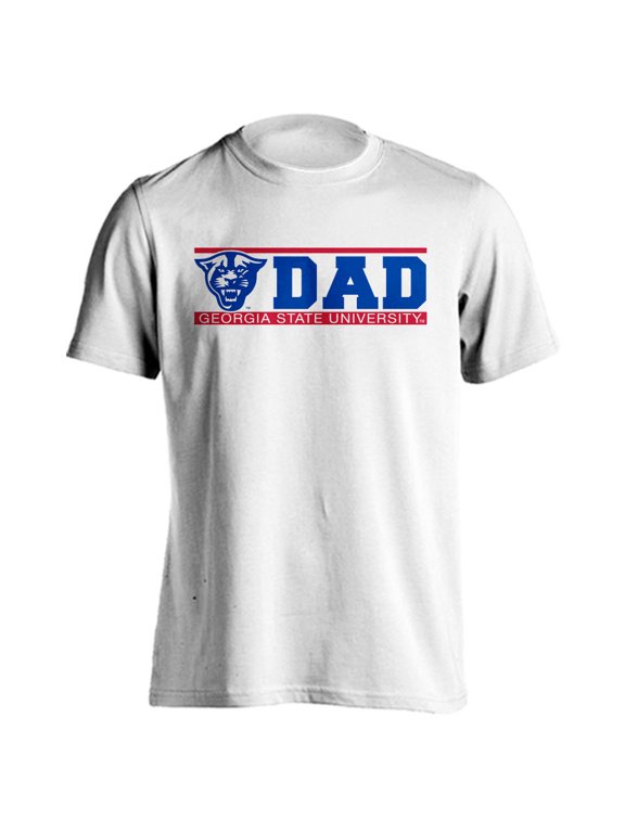 Georgia State University Panthers Dad Proud Parent Short Sleeve T-shirt