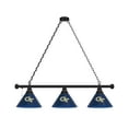 thumbnail image 1 of Georgia Tech 3 Shade Billiard Light with Black Fixture, 1 of 5