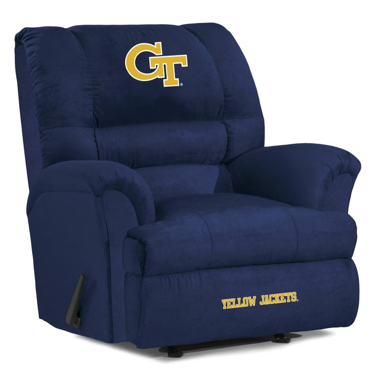 Georgia Tech Big Daddy Microfiber Recliner Walmart