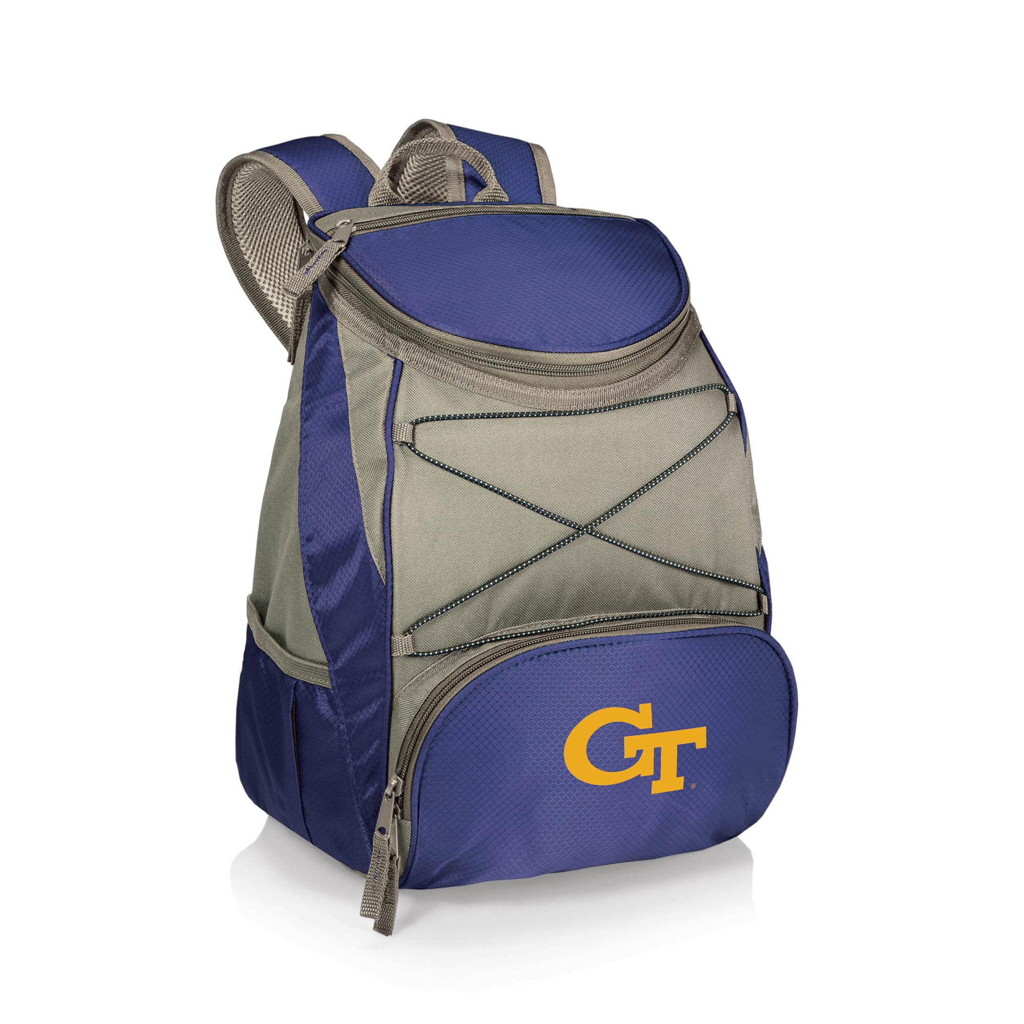 Navy Georgia Tech Yellow Jackets PTX Backpack Cooler - Walmart.com