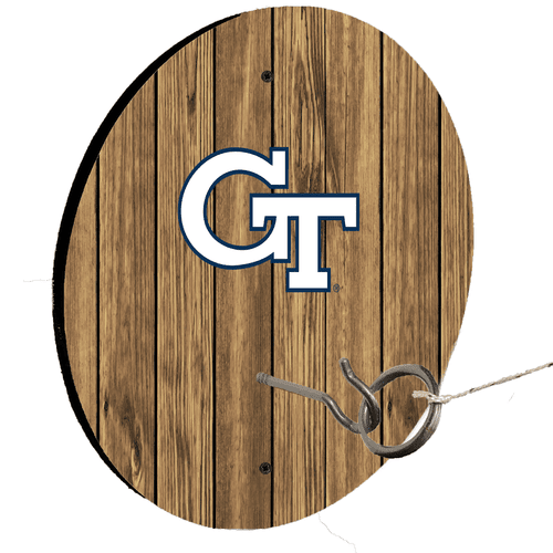 Georgia Tech Gold Ring Toss Lawn Game