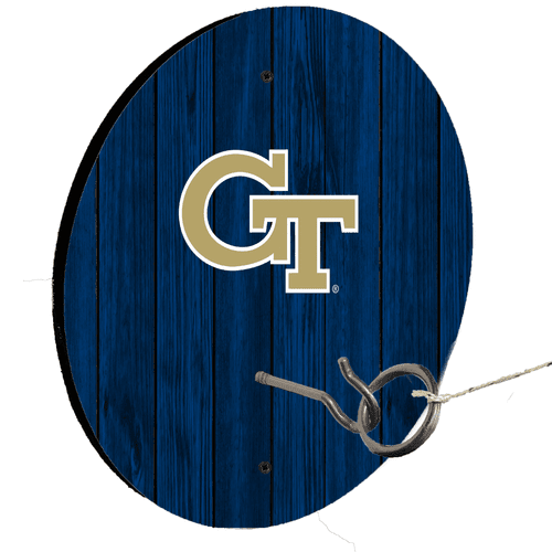 Georgia Tech Navy Ring Toss Lawn Game