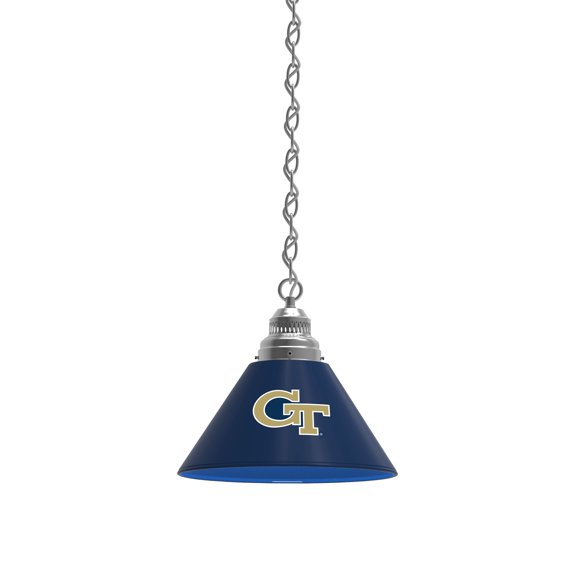 Georgia Tech Pendant Light with Chrome FIxture