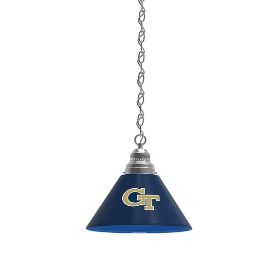 Georgia Tech Pendant Light with Chrome FIxture