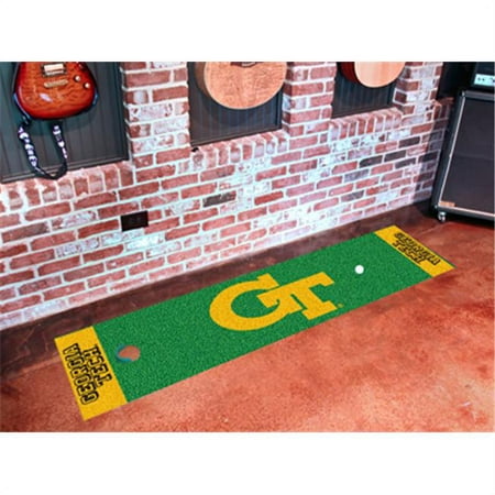 FanMats Georgia Tech Putting Green Mat